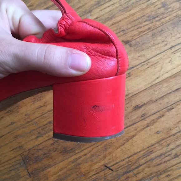 Everlane Day Heel - bright red - Picture 4 of 5